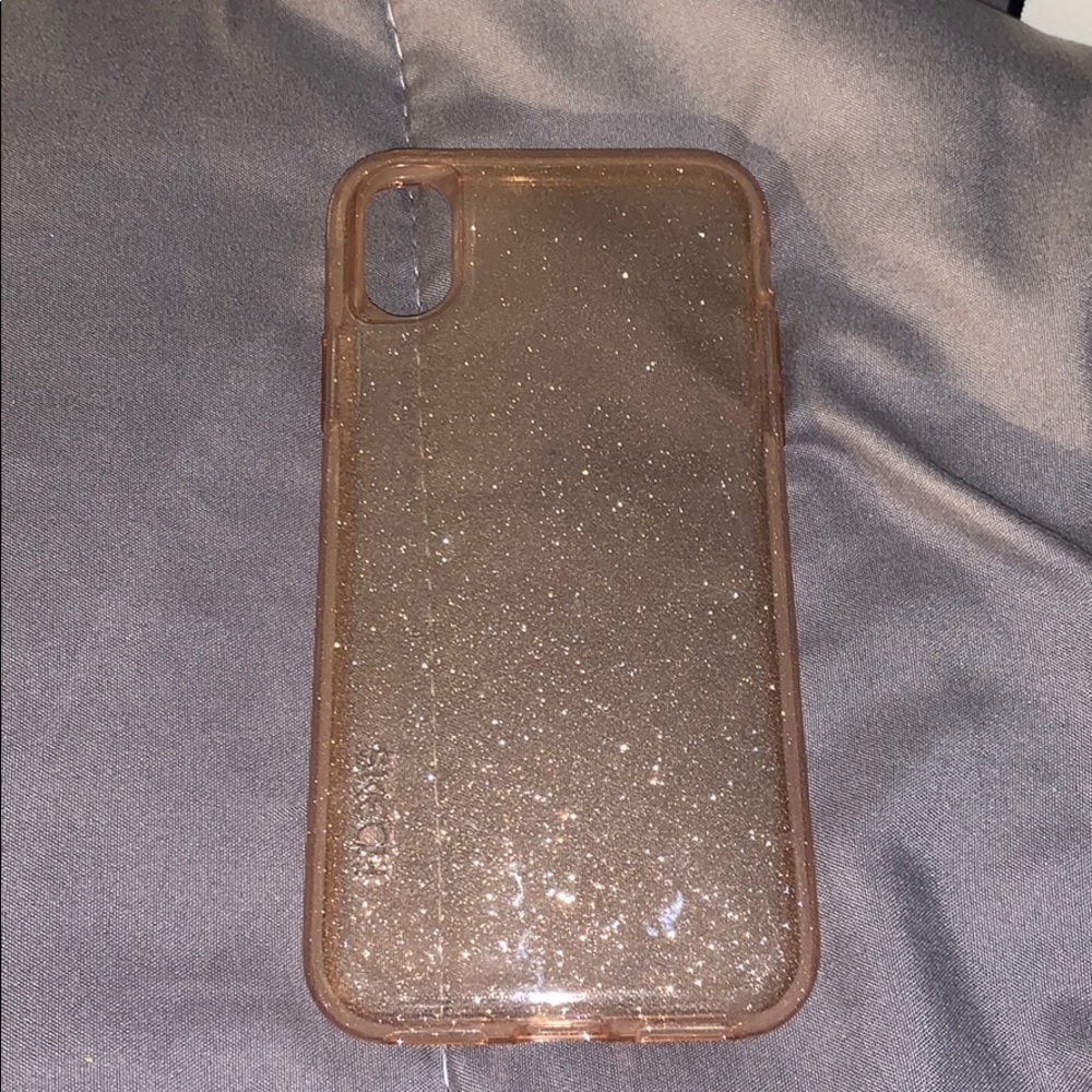 iPhone X/xs glitter case